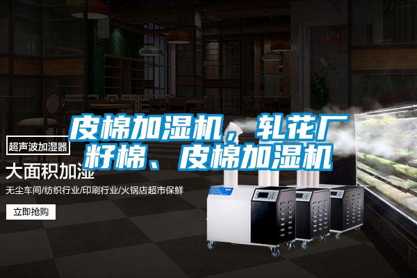 皮棉加濕機(jī)，軋花廠籽棉、皮棉加濕機(jī)