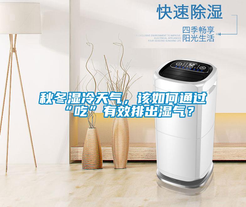 秋冬濕冷天氣，該如何通過“吃”有效排出濕氣？