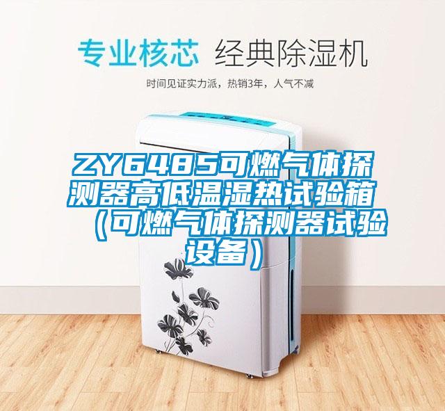 ZY6485可燃氣體探測器高低溫濕熱試驗箱（可燃氣體探測器試驗設(shè)備）