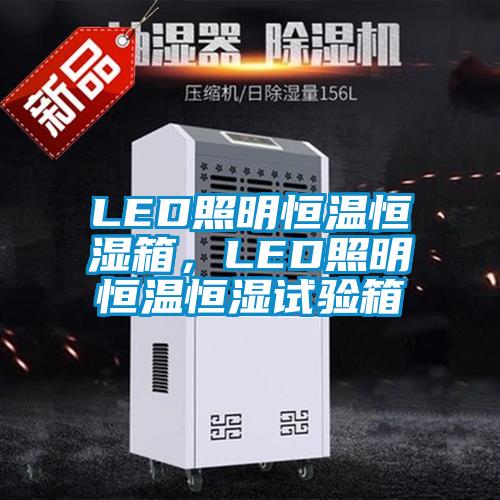 LED照明恒溫恒濕箱，LED照明恒溫恒濕試驗箱