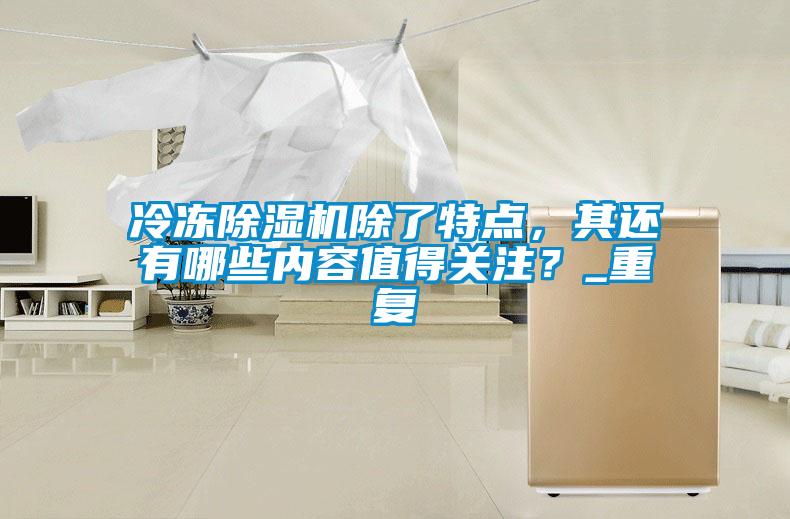 冷凍除濕機(jī)除了特點(diǎn)，其還有哪些內(nèi)容值得關(guān)注？_重復(fù)