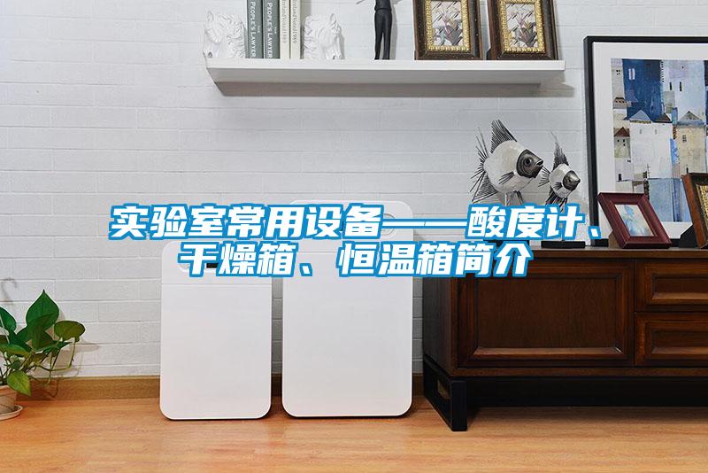 實驗室常用設備——酸度計、干燥箱、恒溫箱簡介