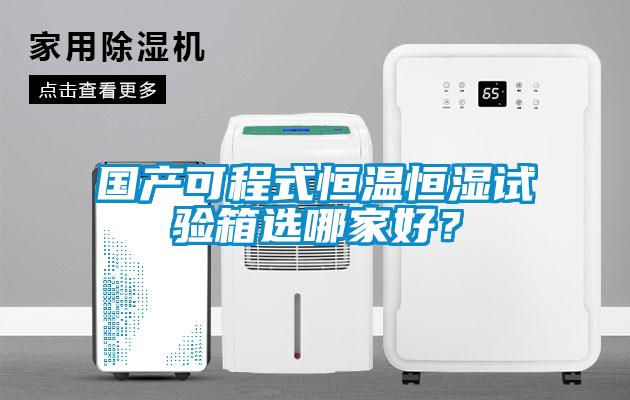 國(guó)產(chǎn)可程式恒溫恒濕試驗(yàn)箱選哪家好？