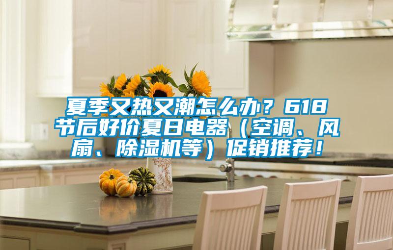 夏季又熱又潮怎么辦？618節(jié)后好價夏日電器（空調(diào)、風扇、除濕機等）促銷推薦！