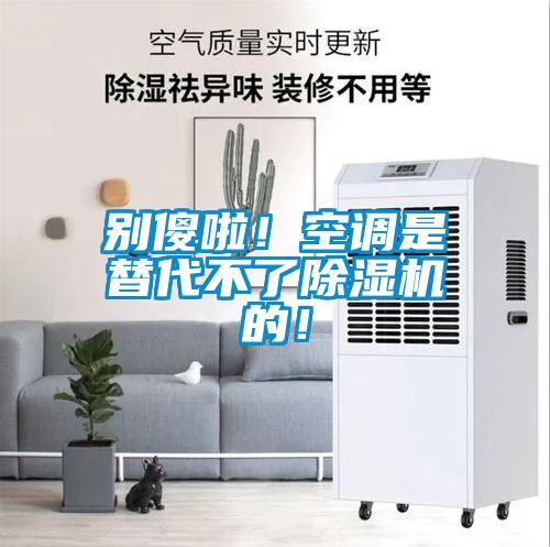 別傻啦！空調(diào)是替代不了除濕機(jī)的！