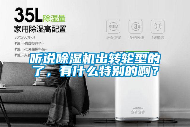 聽說除濕機(jī)出轉(zhuǎn)輪型的了，有什么特別的??？