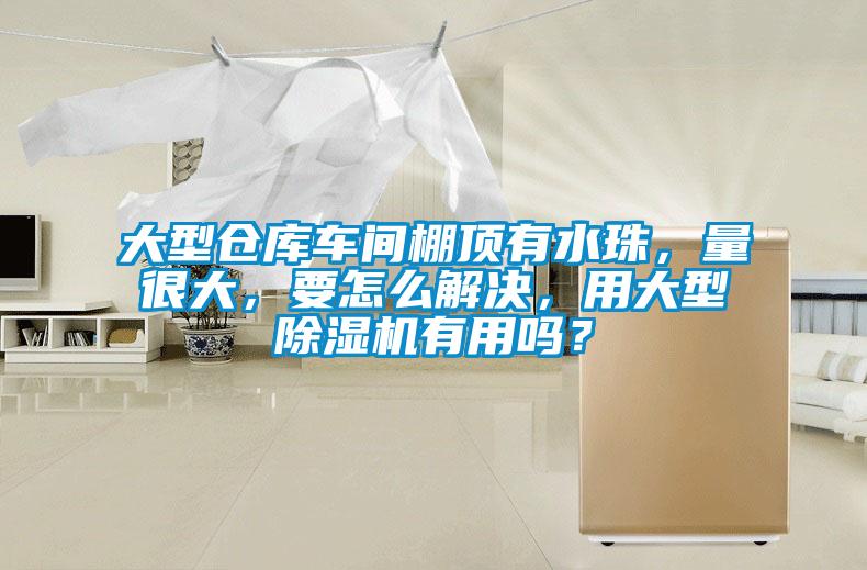 大型倉庫車間棚頂有水珠，量很大，要怎么解決，用大型除濕機(jī)有用嗎？