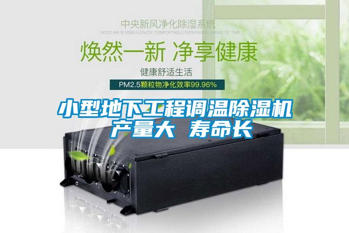 小型地下工程調(diào)溫除濕機 產(chǎn)量大 壽命長