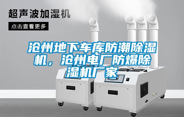 滄州地下車庫防潮除濕機，滄州電廠防爆除濕機廠家