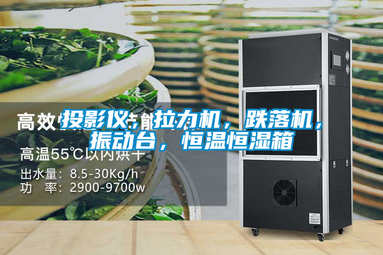 投影儀，拉力機，跌落機，振動臺，恒溫恒濕箱