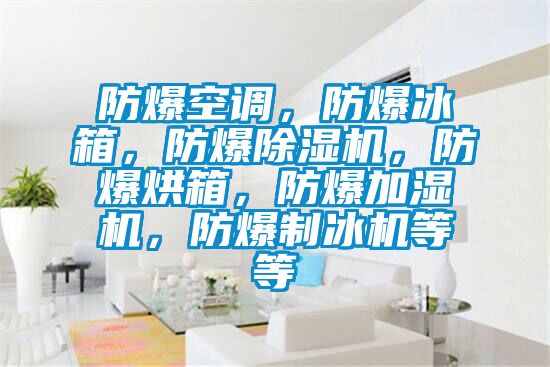 防爆空調(diào)，防爆冰箱，防爆除濕機，防爆烘箱，防爆加濕機，防爆制冰機等等