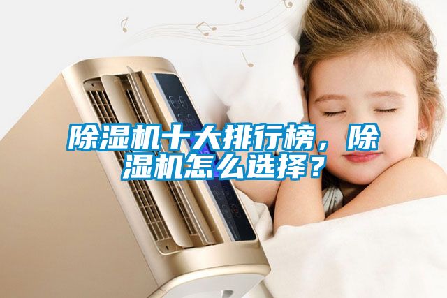 除濕機十大排行榜，除濕機怎么選擇？