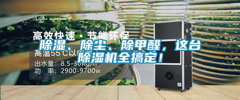 除濕、除塵、除甲醛，這臺(tái)除濕機(jī)全搞定！