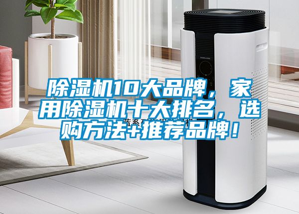 除濕機10大品牌，家用除濕機十大排名，選購方法+推薦品牌！