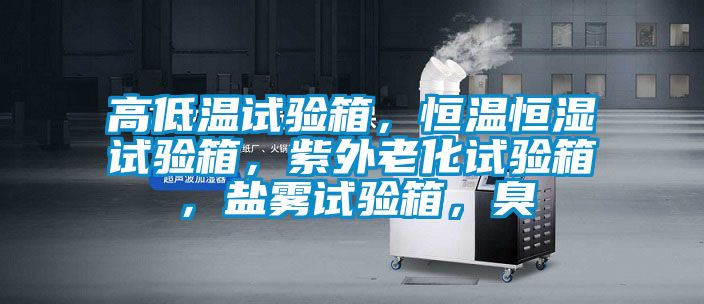 高低溫試驗箱，恒溫恒濕試驗箱，紫外老化試驗箱，鹽霧試驗箱，臭
